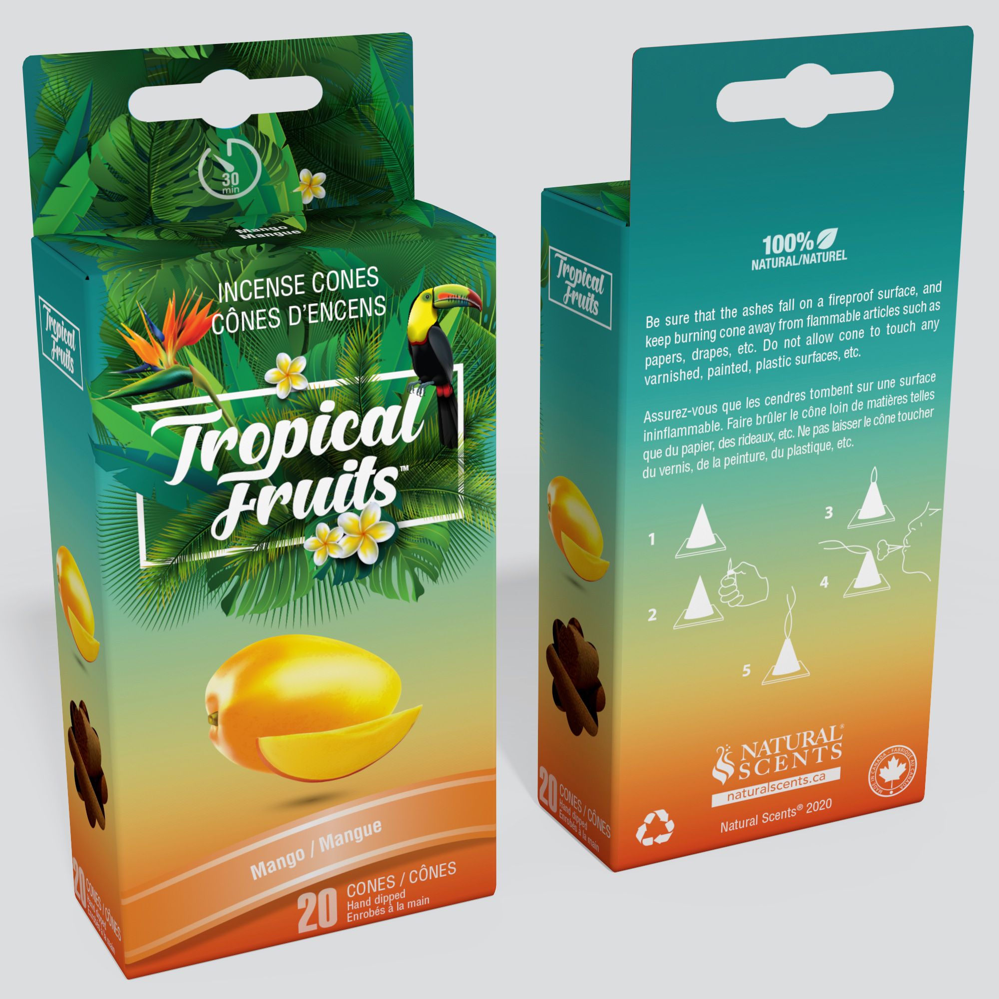 Tropical Fruits™ Mango Incense Cones