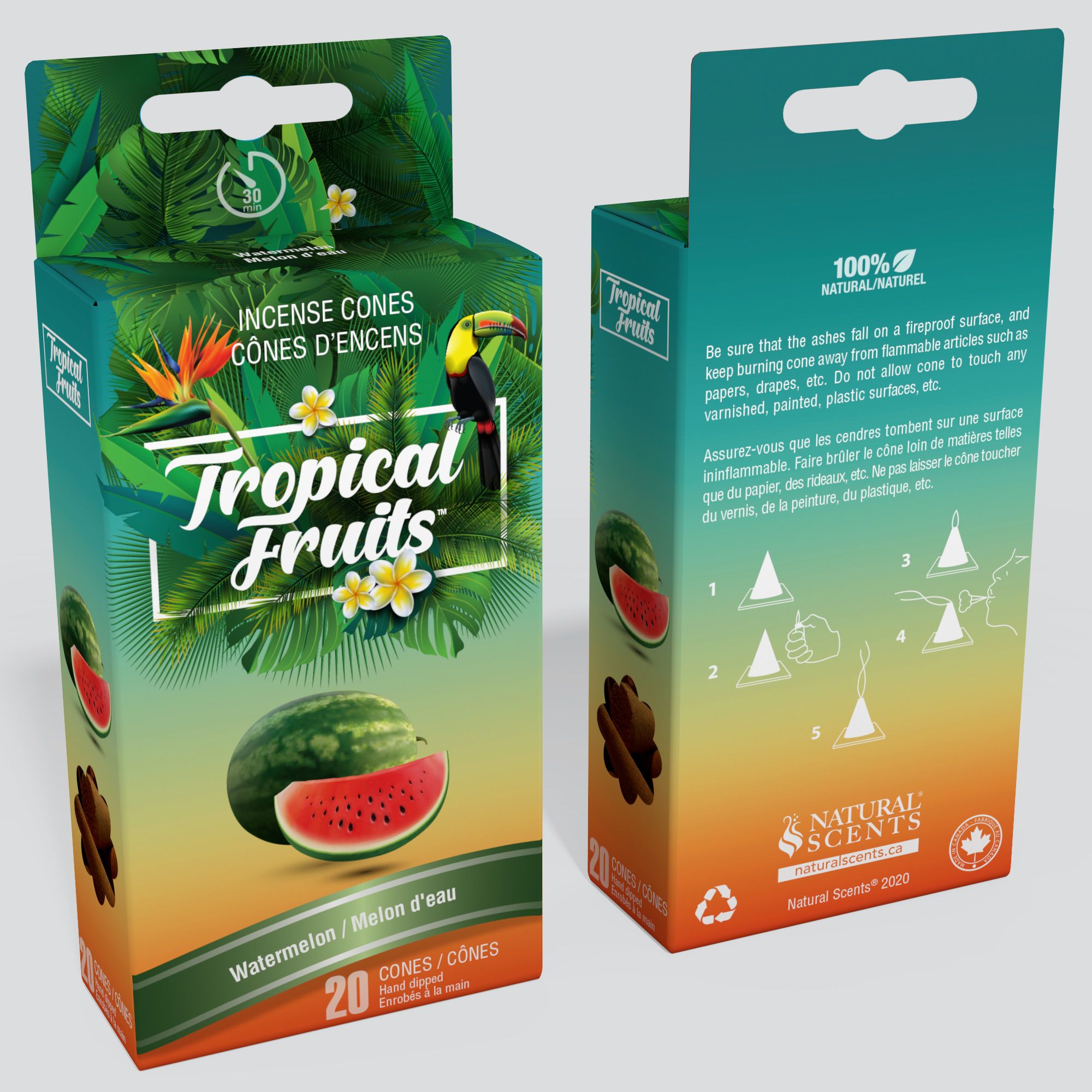Tropical Fruits™ Watermelon Incense Cones