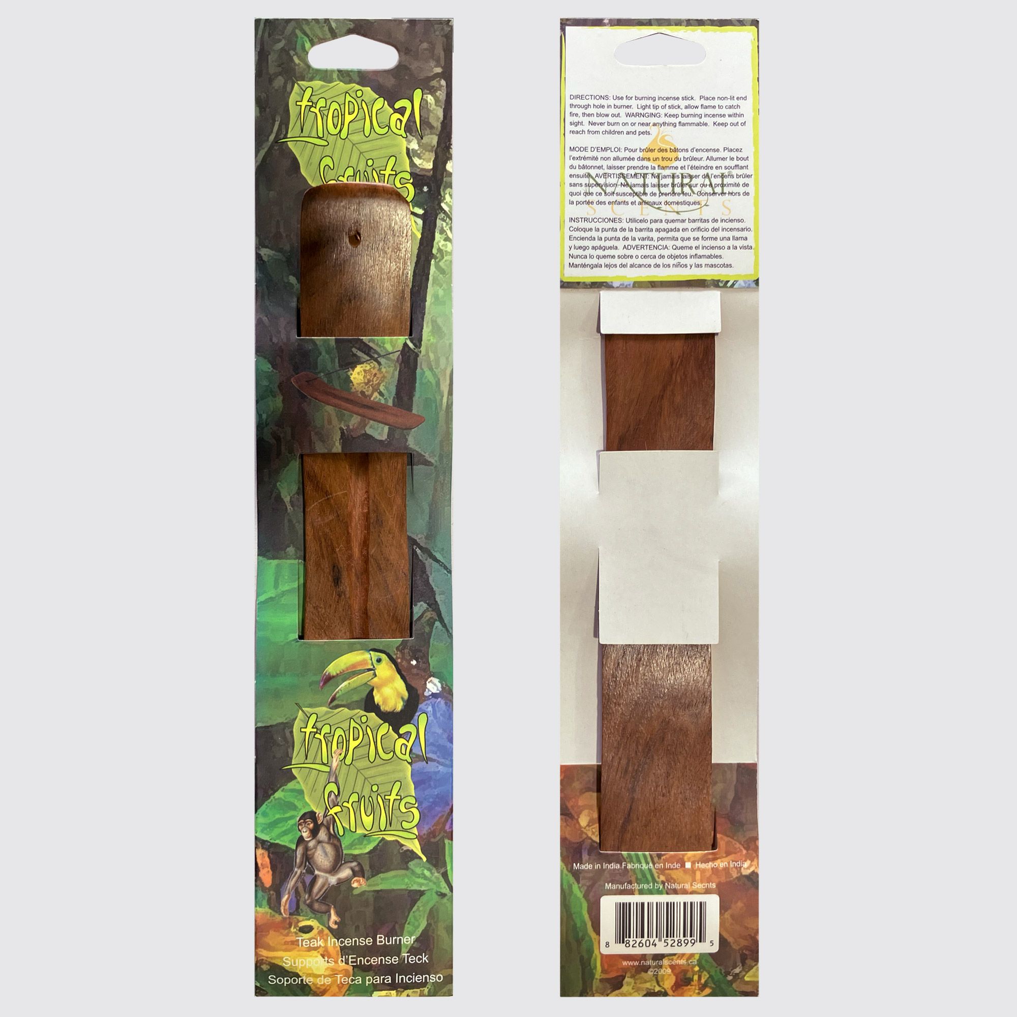 Tropical Fruits™ Incense Teak Burner