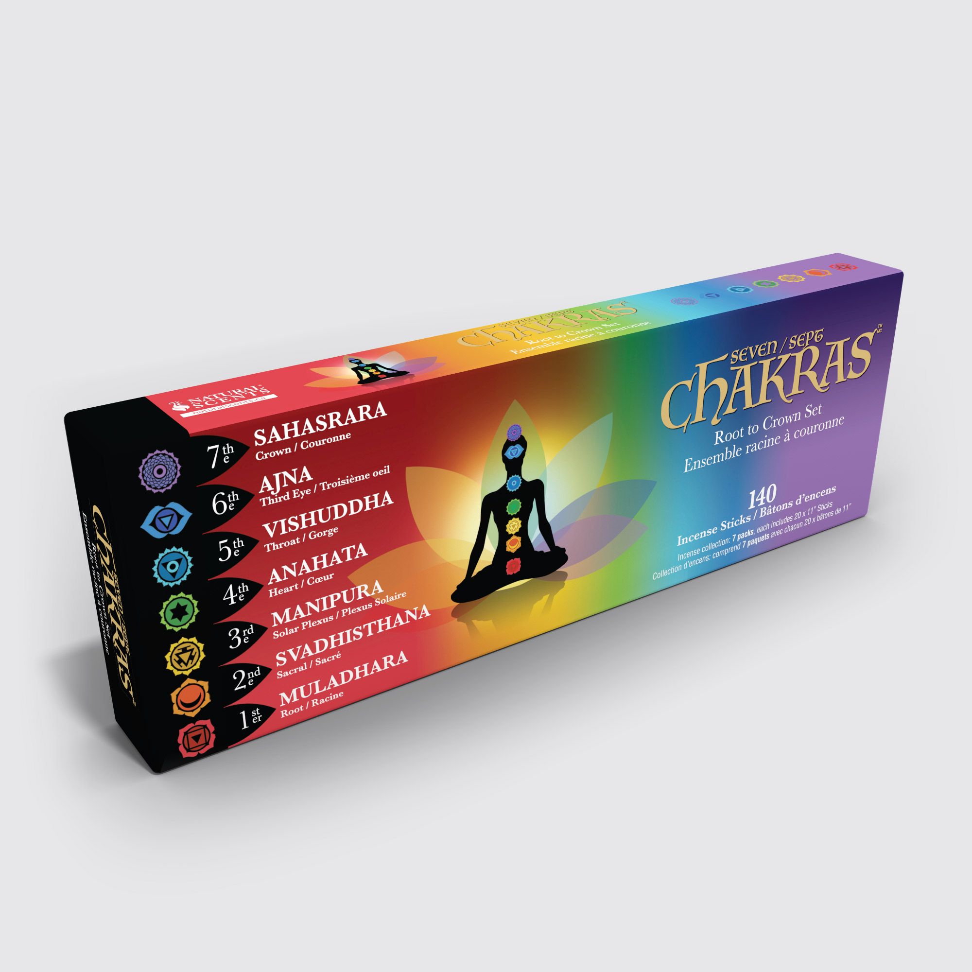 Chakras™ Incense Sticks Refill (Ecopack) #53615