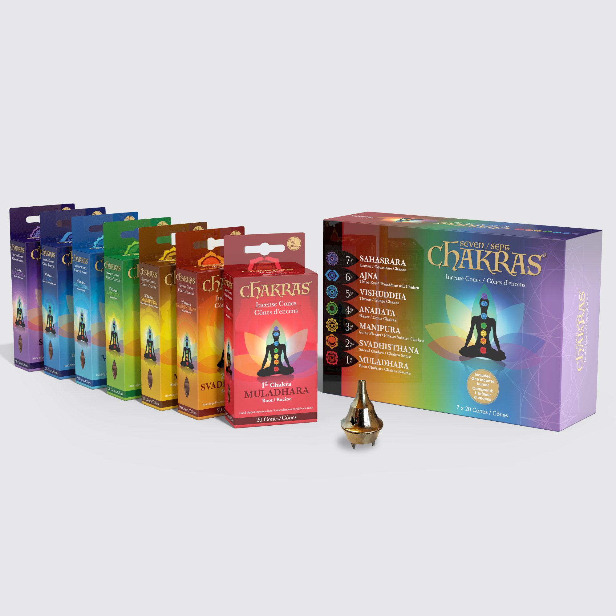 Chakras™ Cones Collection
