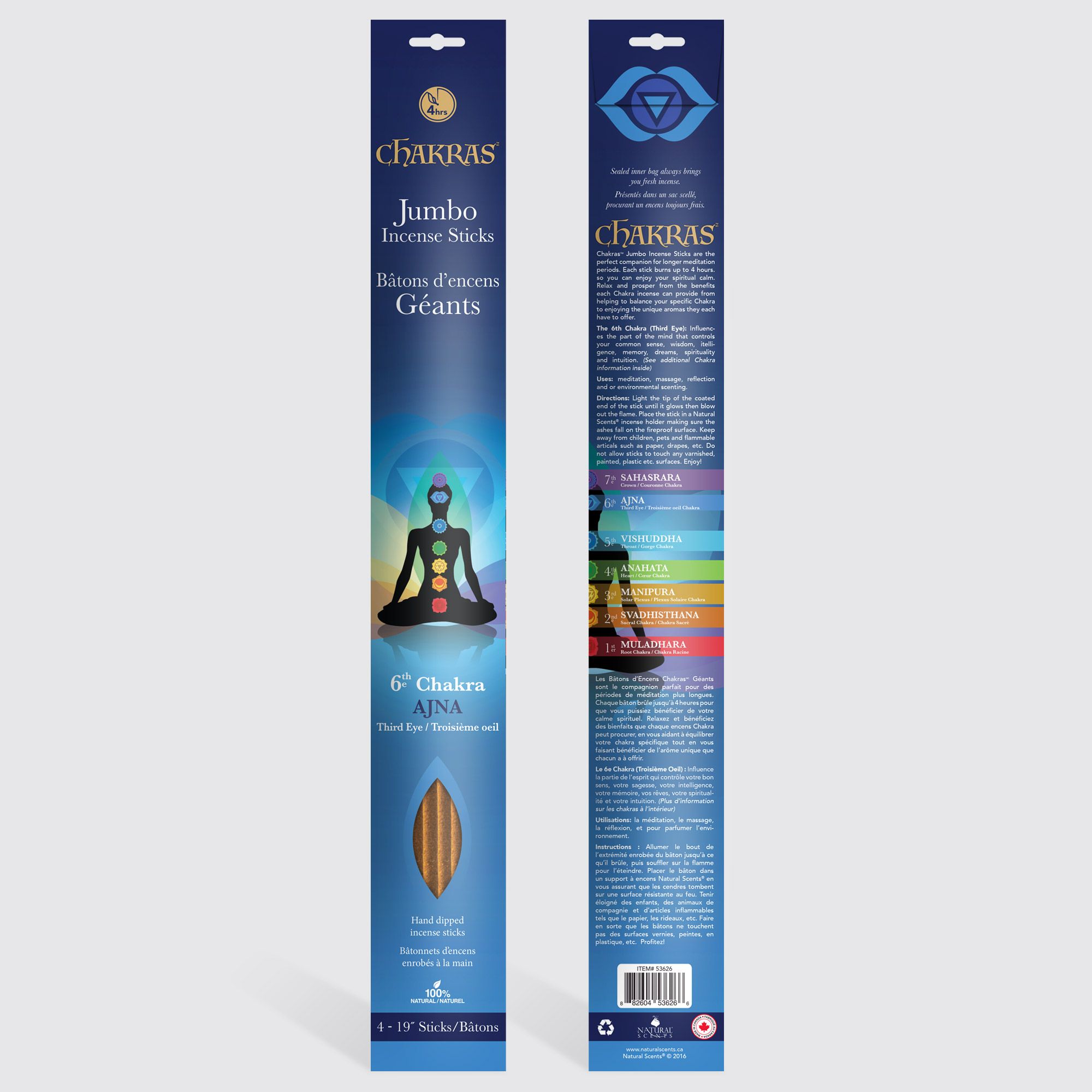 Chakras™ Jumbo Sticks 6th Chakra