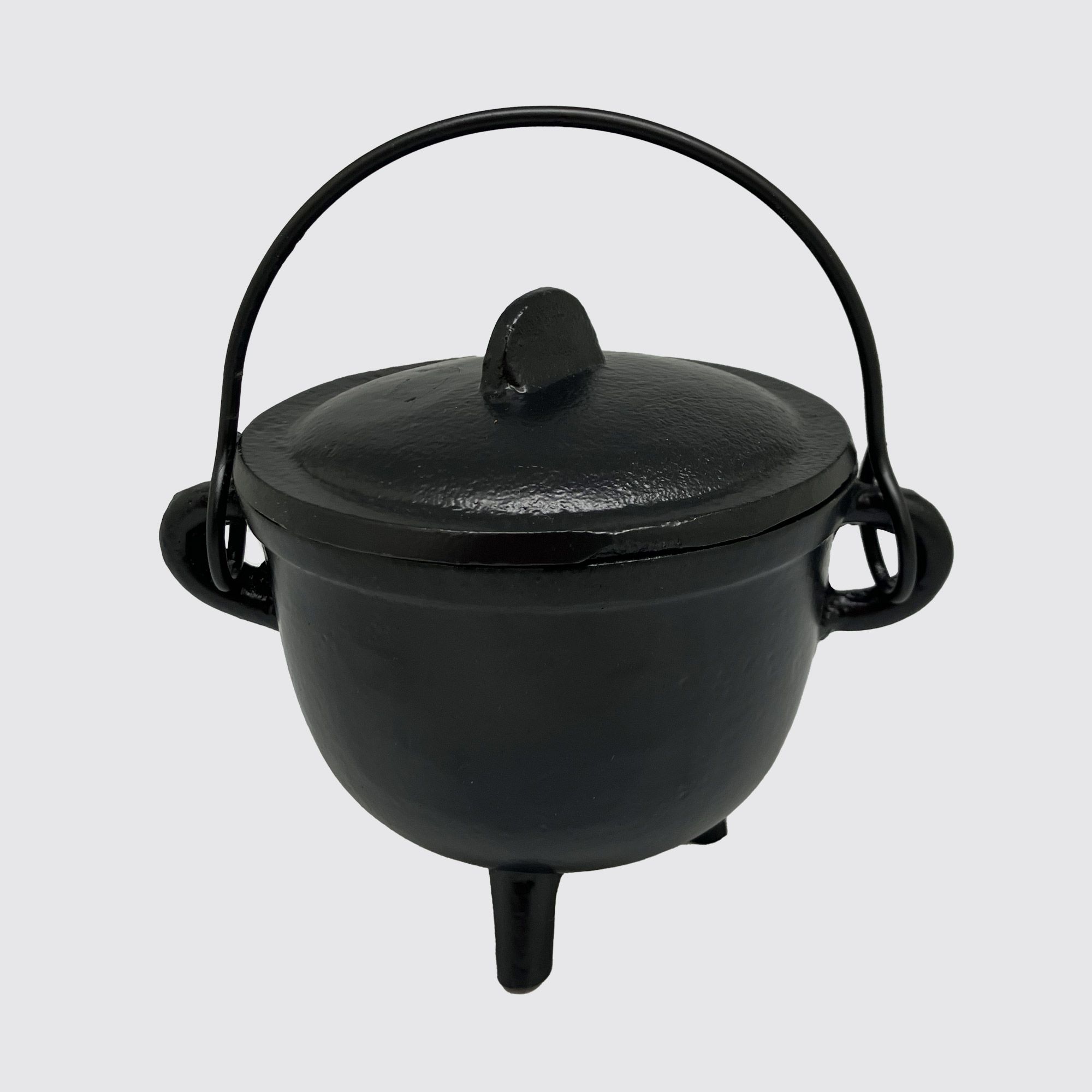 Cast Iron Smudging Cauldron, diameter 4.25'', 105mm