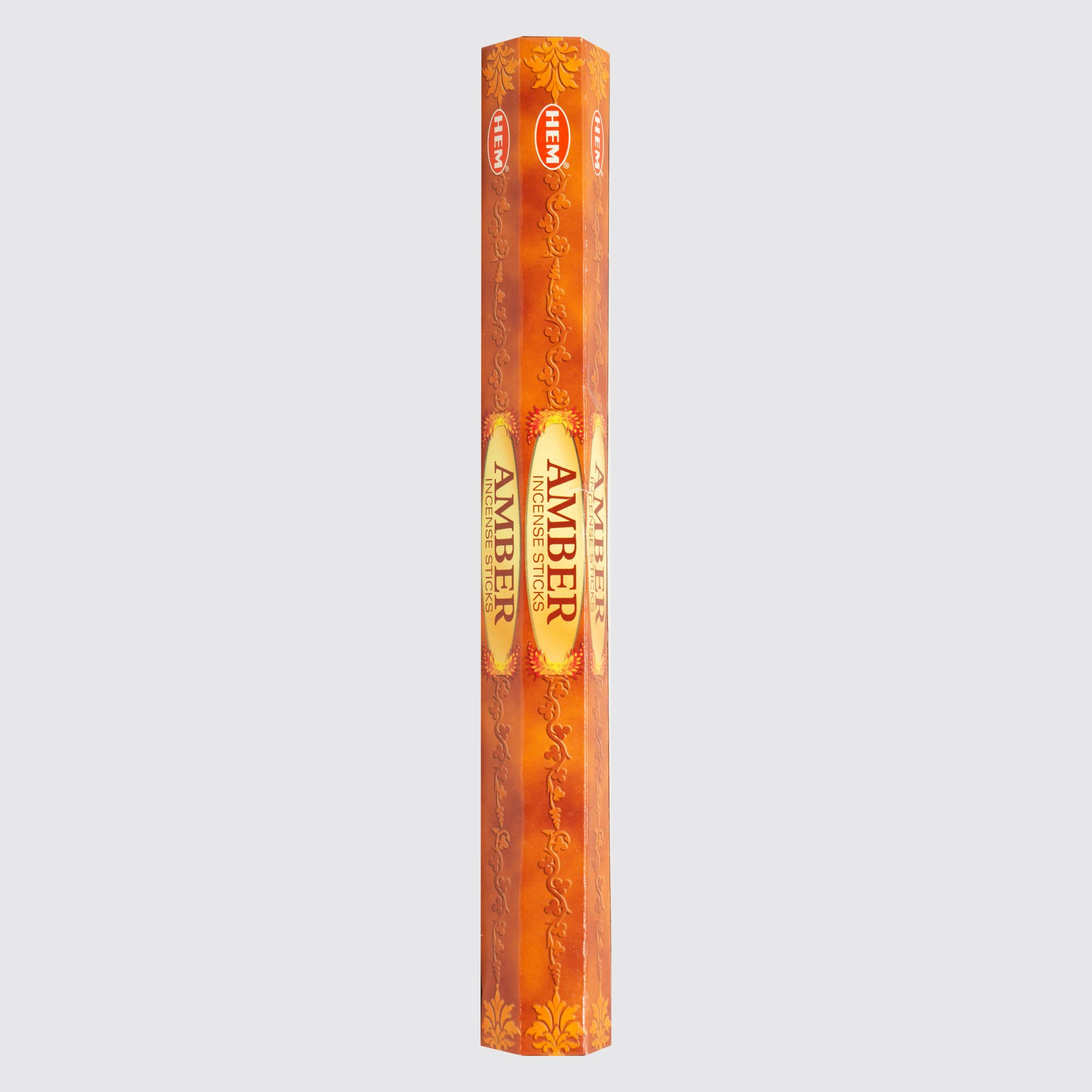 HEM® Amber Hexa Incense Sticks #54402