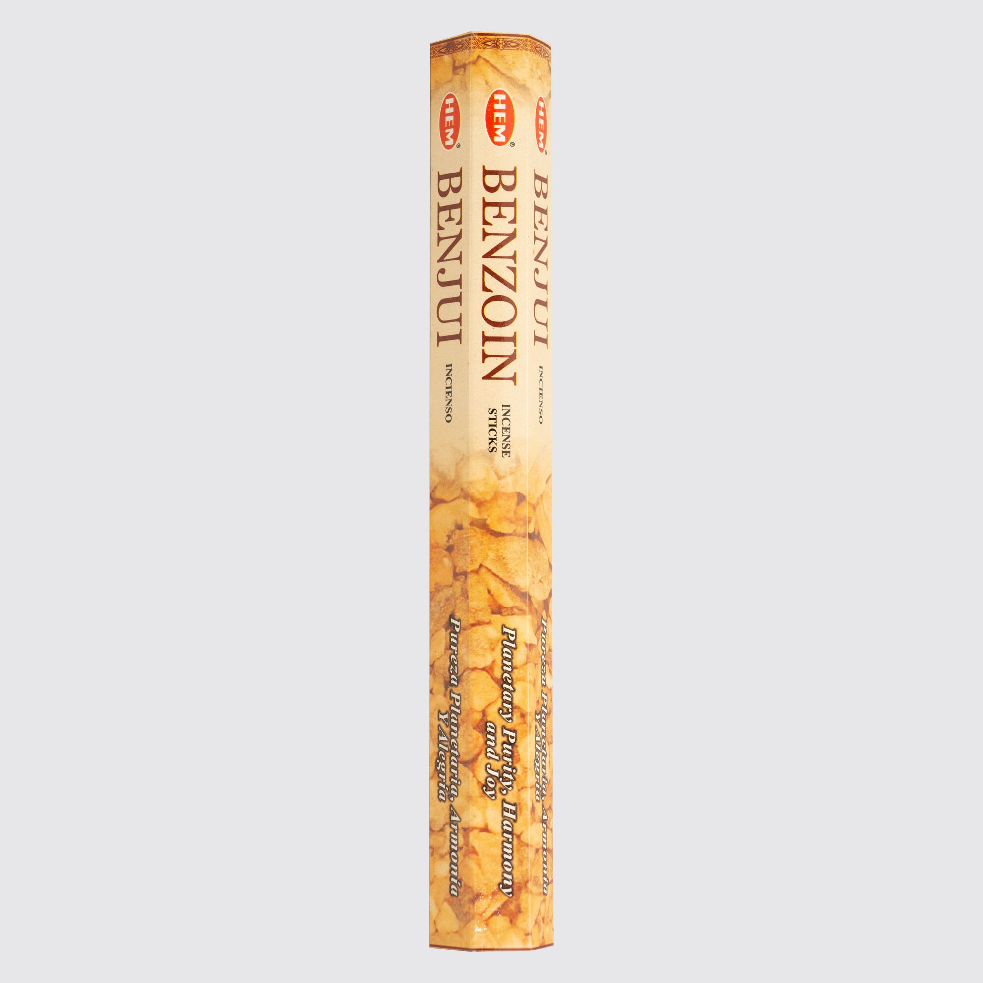 HEM® Benzoin Hexa Incense Sticks #54406