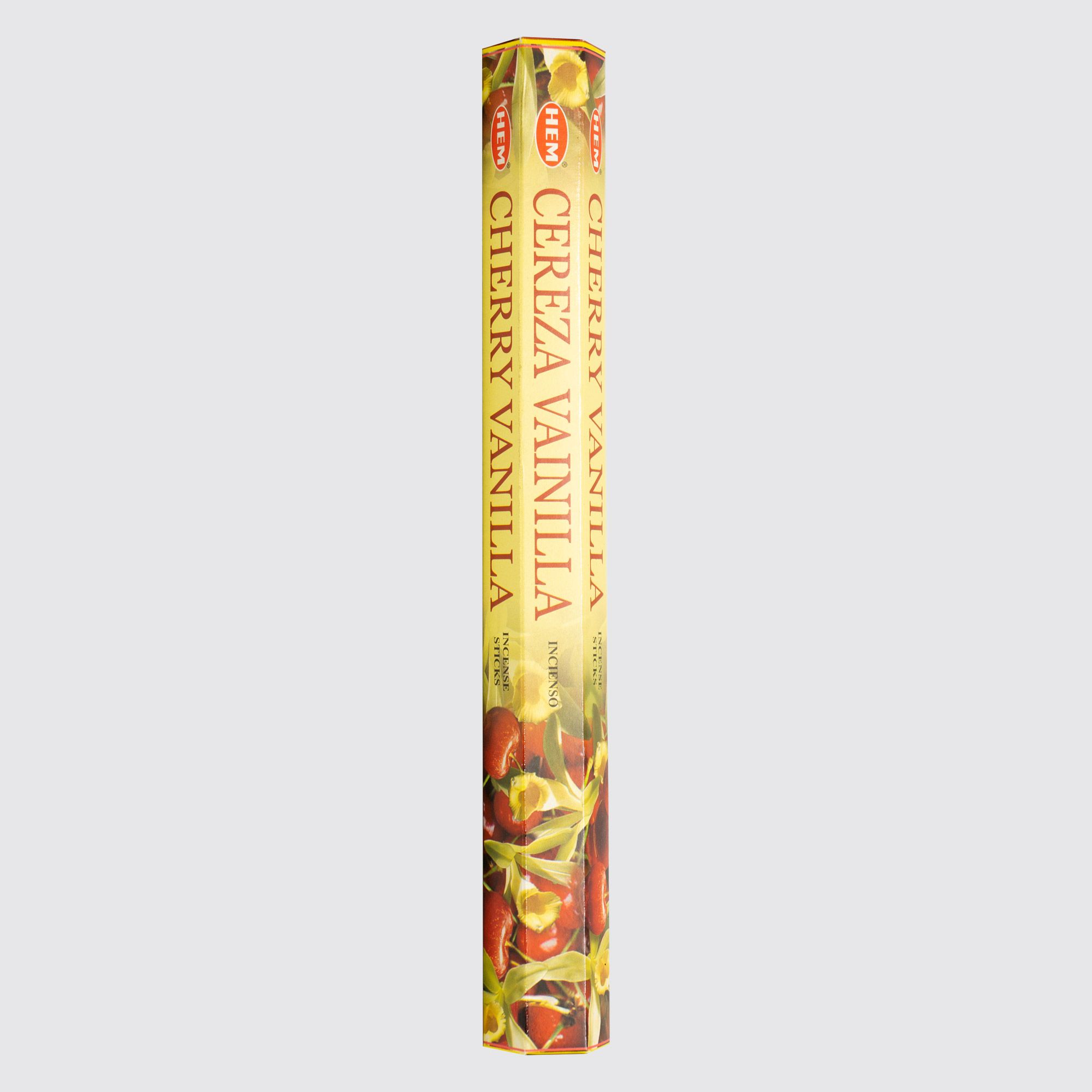 HEM® Cherry Vanilla Hexa Incense Sticks #54415