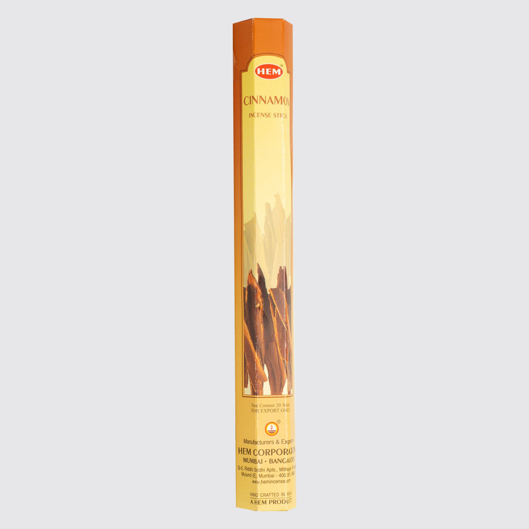 HEM® Cinnamon Hexa Incense Sticks #54417