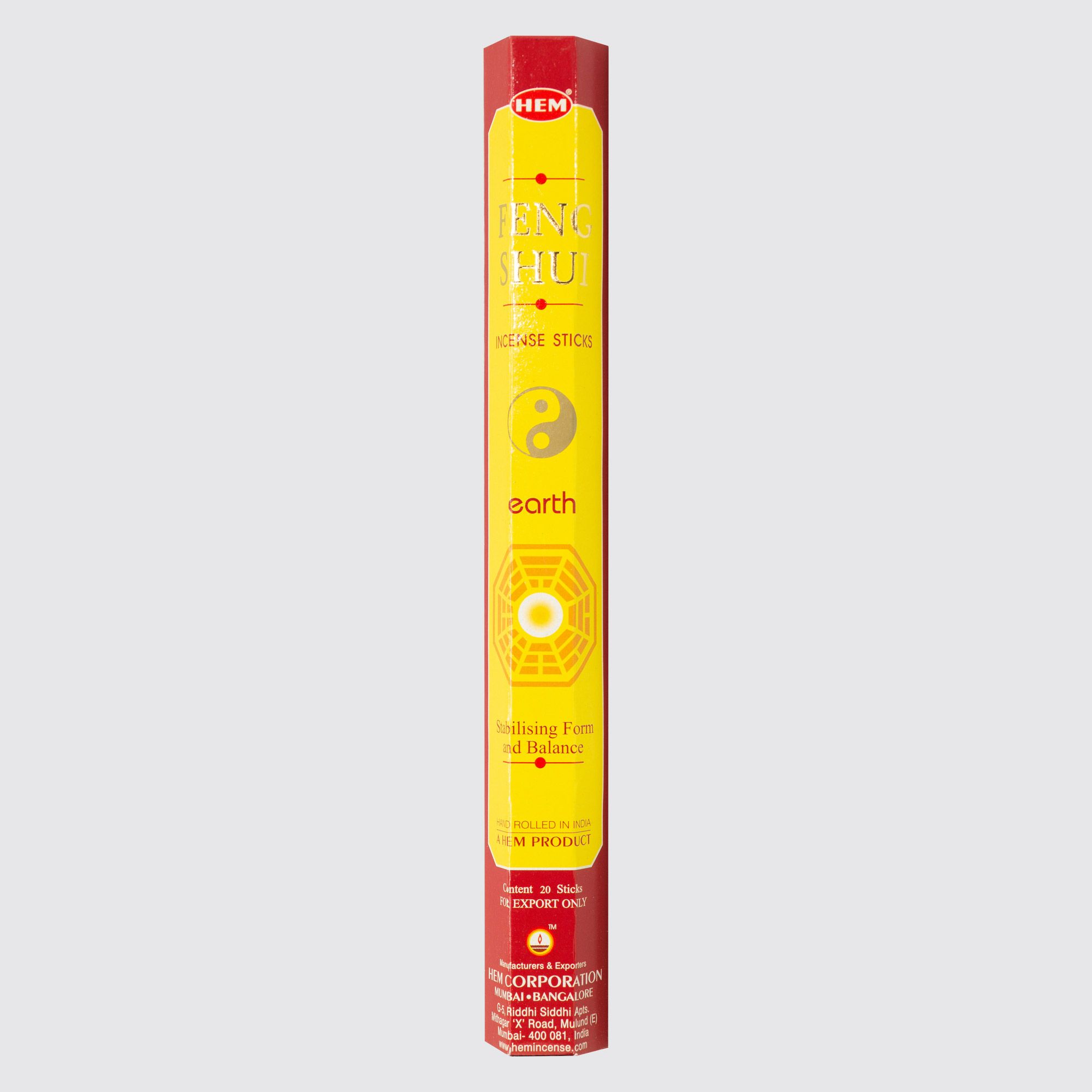 HEM® Feng Shui Earth Hexa Incense Sticks #54427