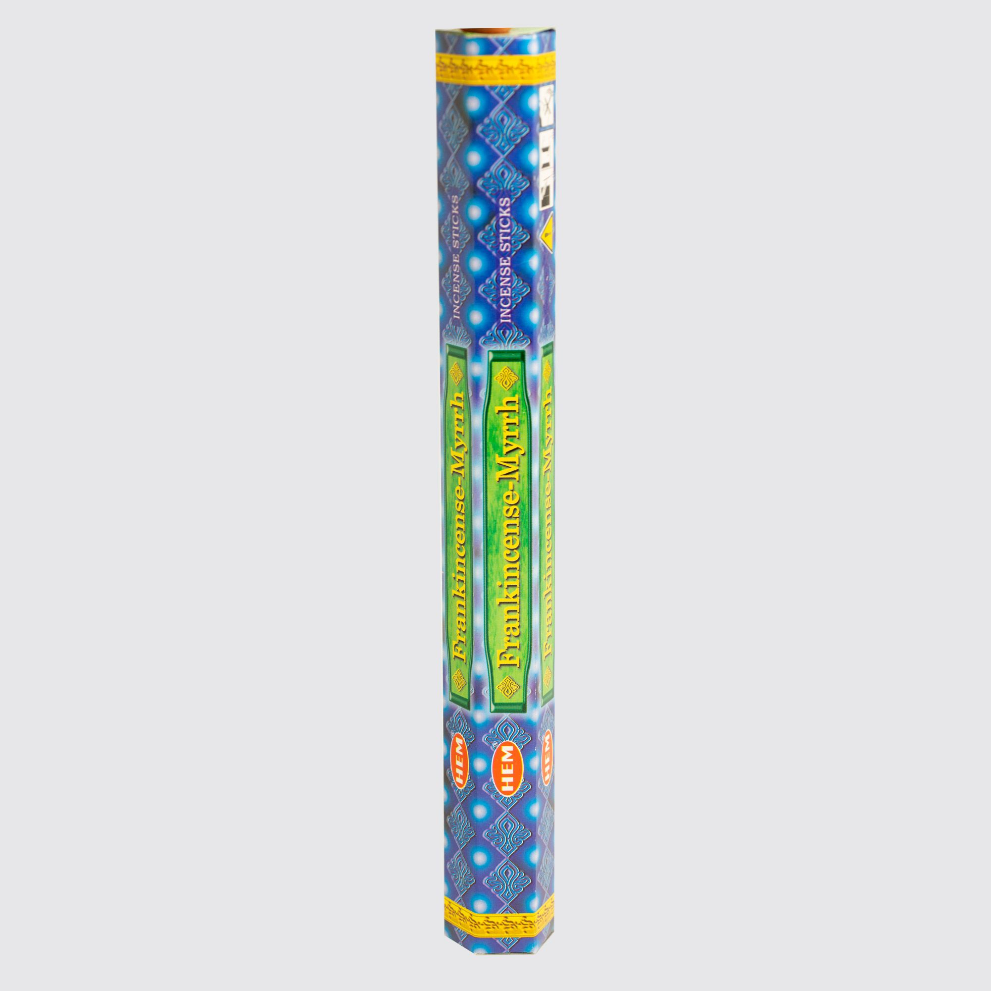 HEM® Frankincense Myrrh Hexa Incense Sticks #54431