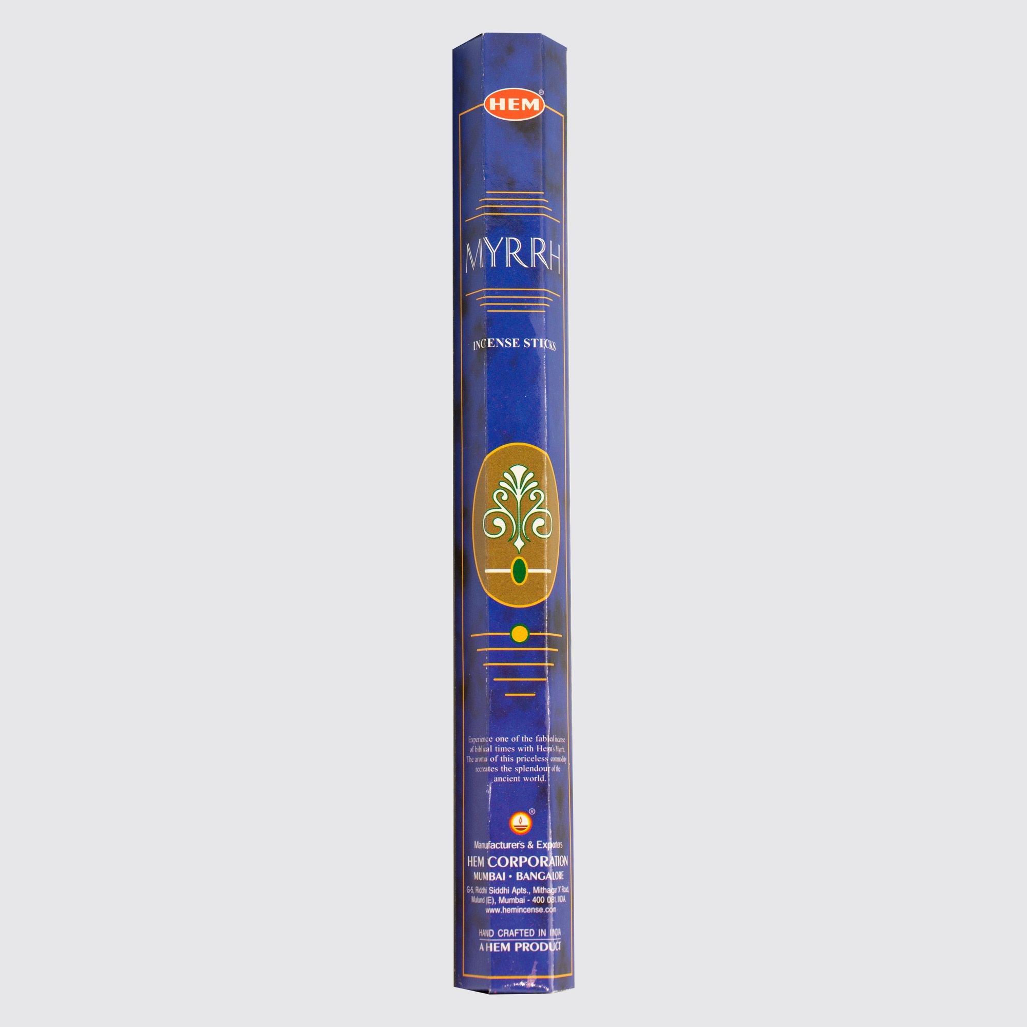 HEM® Myrrh Hexa Incense Sticks #54449