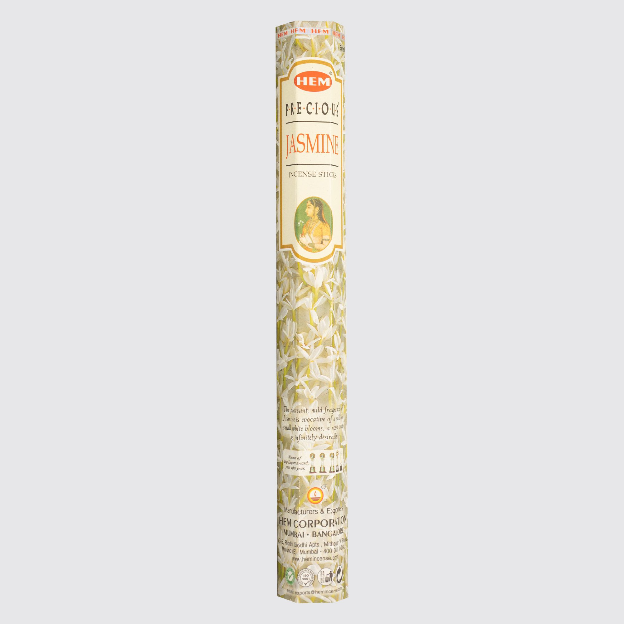 HEM® Precious Jasmine Hexa Incense Sticks #54462