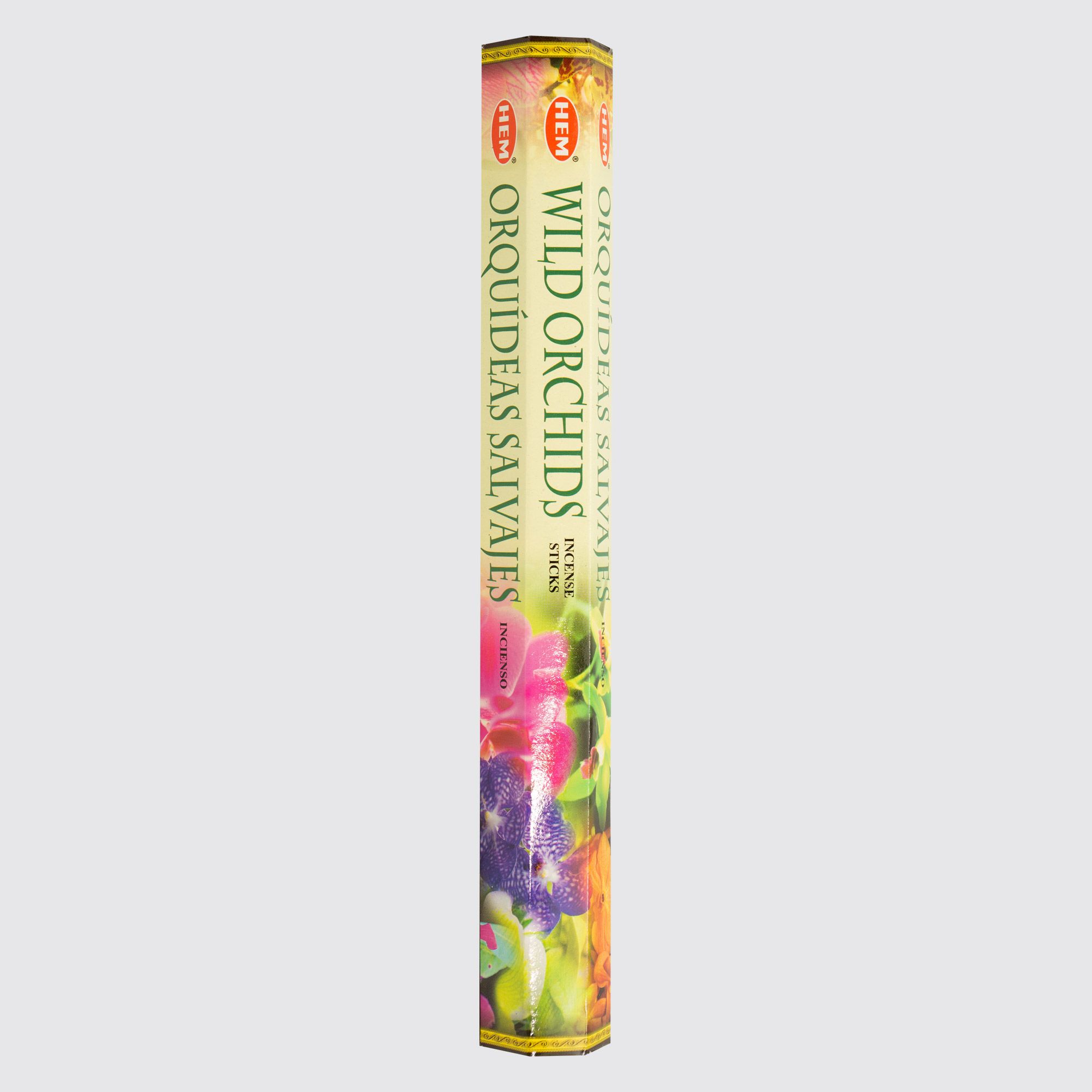 HEM® Wild Orchids Hexa Incense Sticks #54483