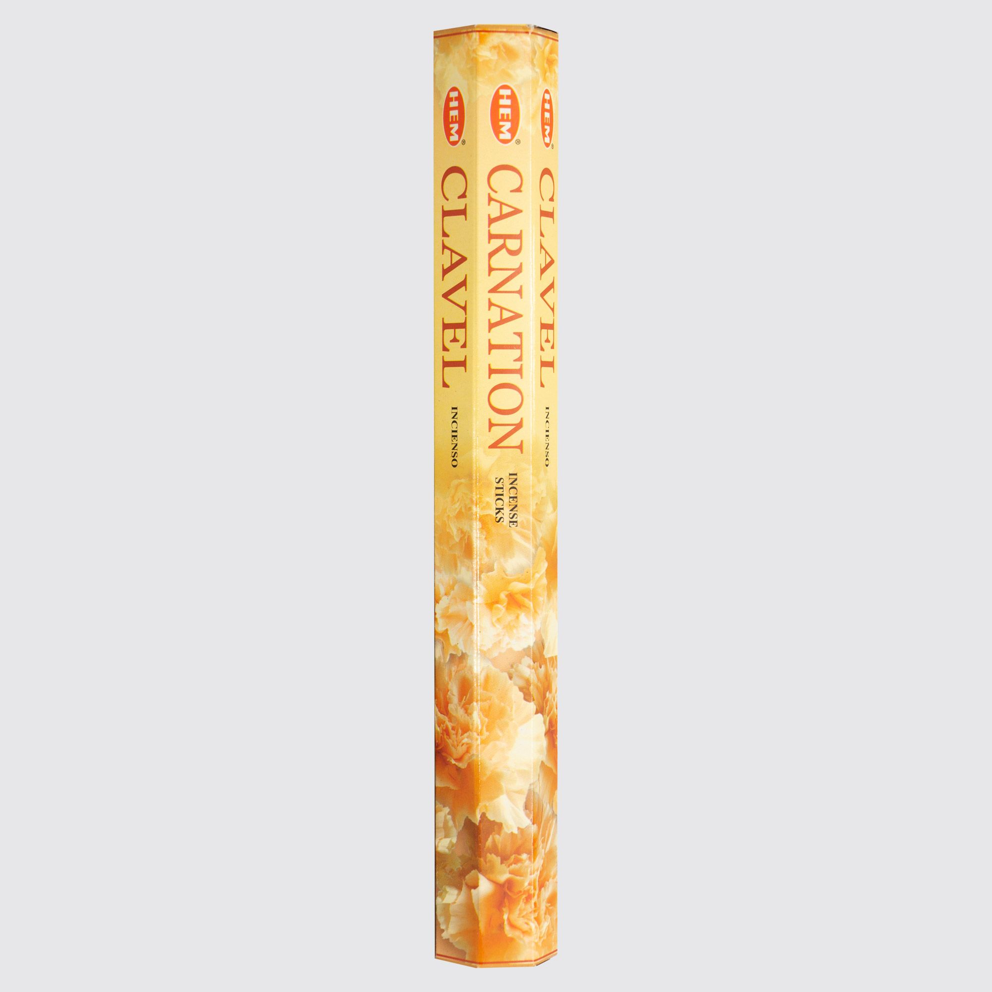 HEM® Carnation Hexagonal Incense Sticks (Per Piece)