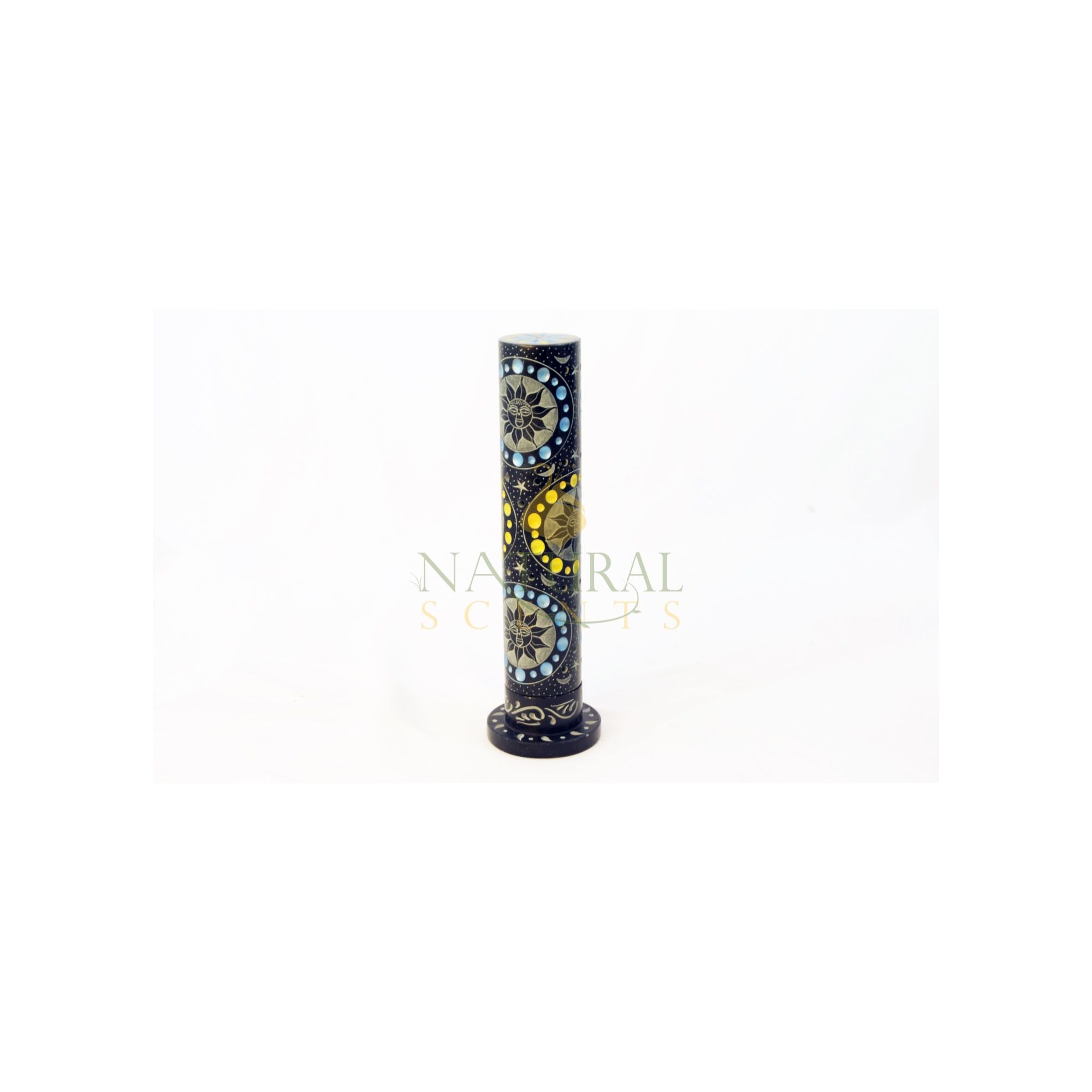 Soapstone Sun Soap Stone Incense Tower #65072