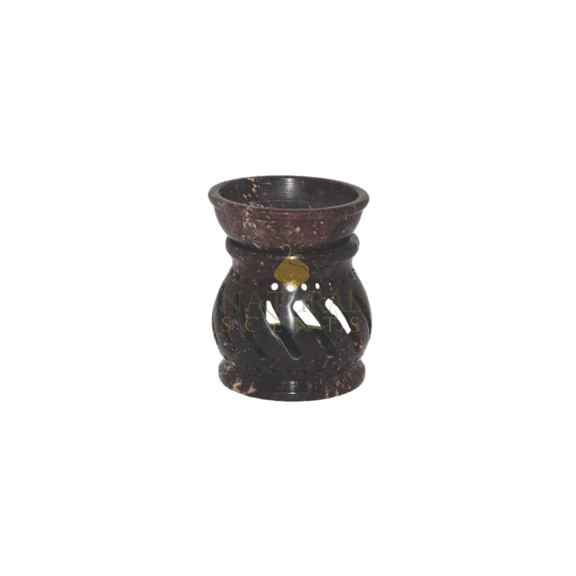 Soapstone Dots / Lines Oil Burner #65109
