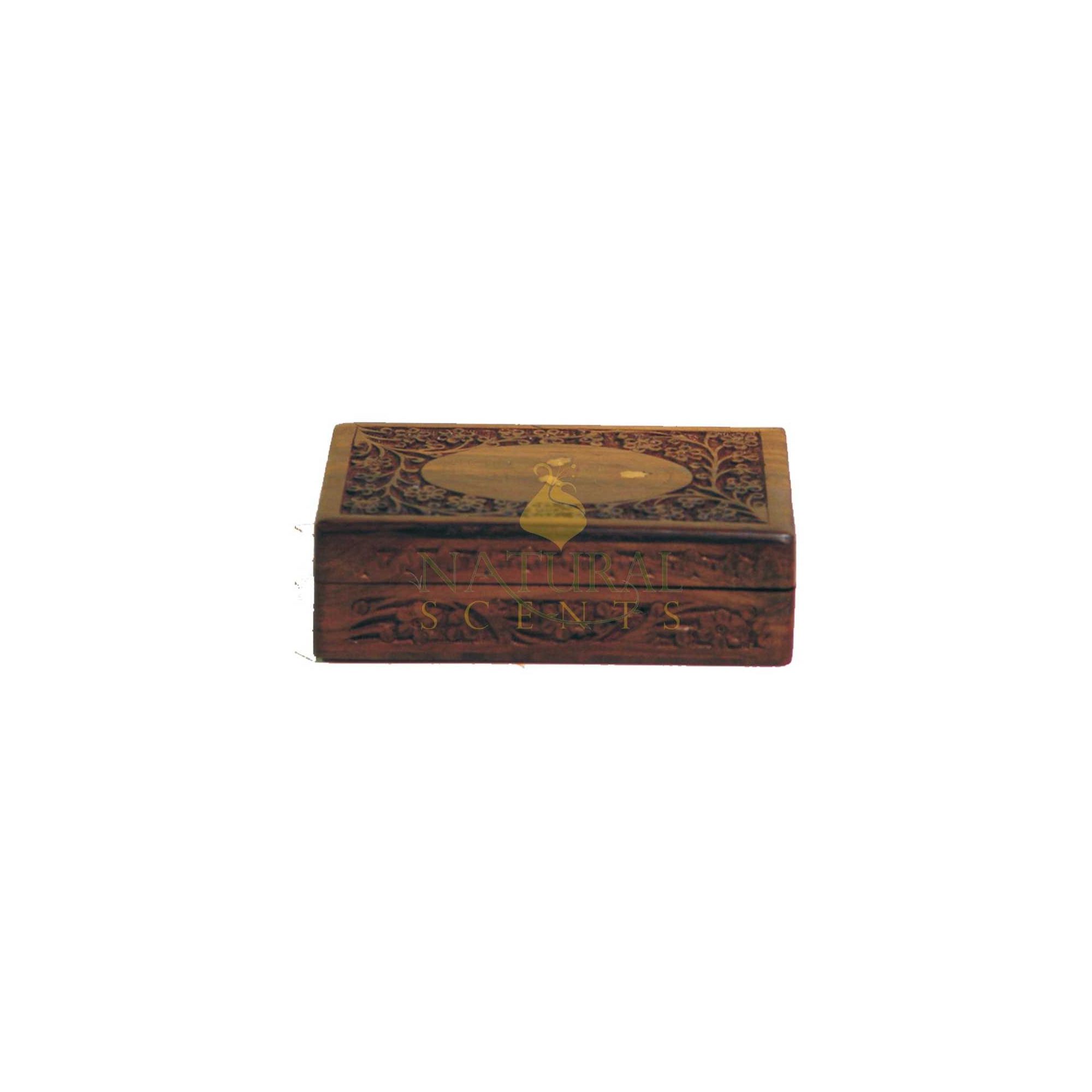 Medium Fold Leaves Brown Box #85123