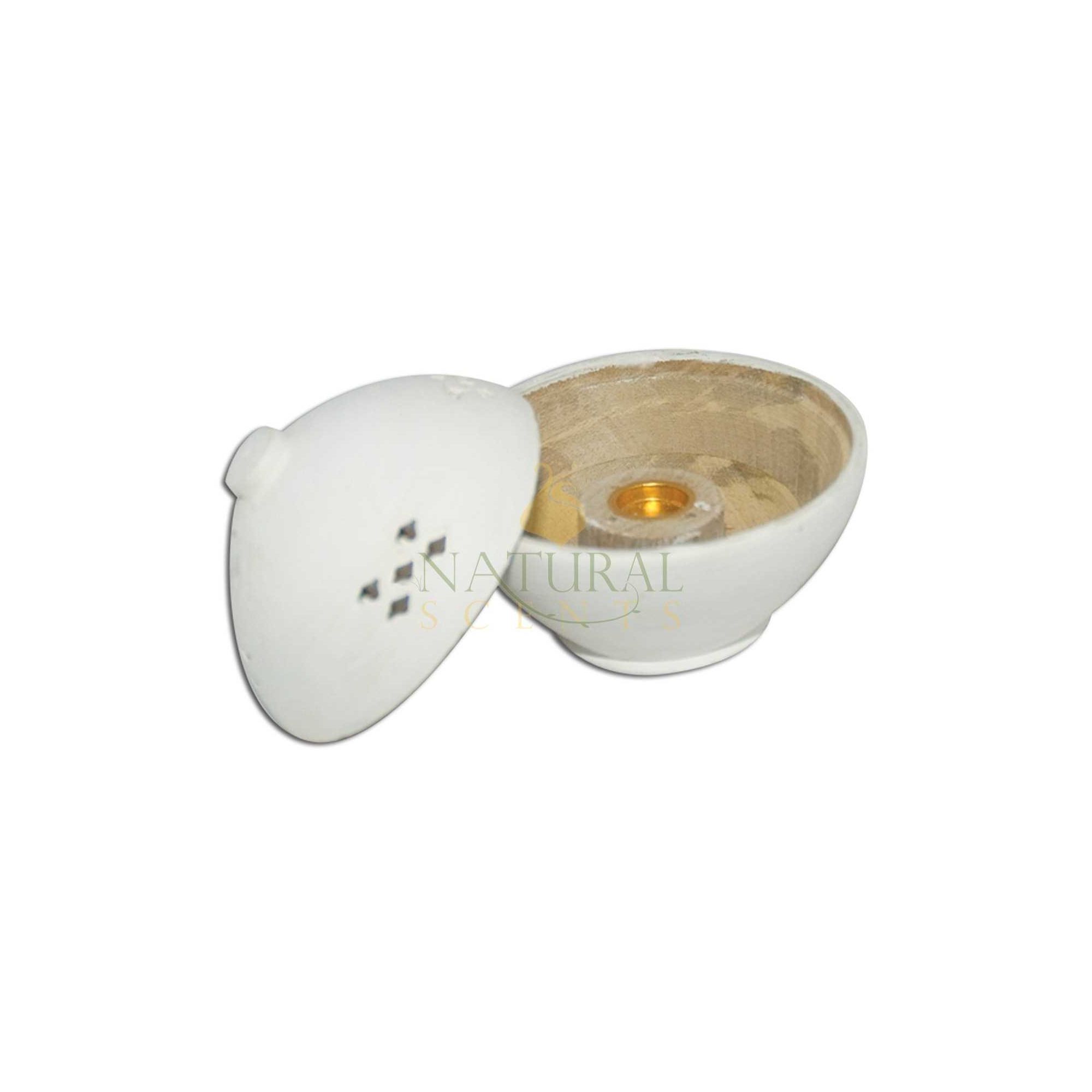 White Round Cone Burner #85174