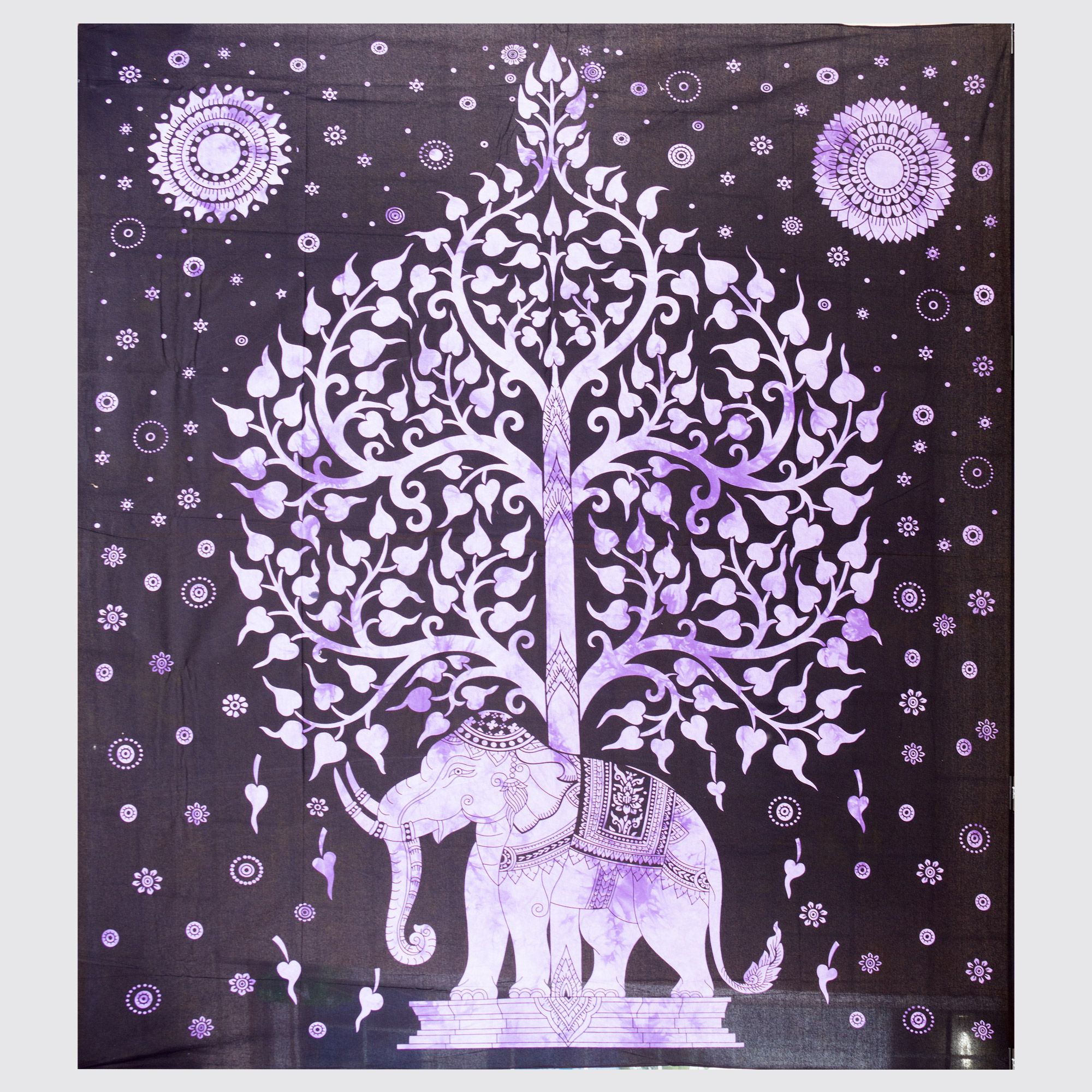 Wall/Bed Covering Elephant Tree of Life