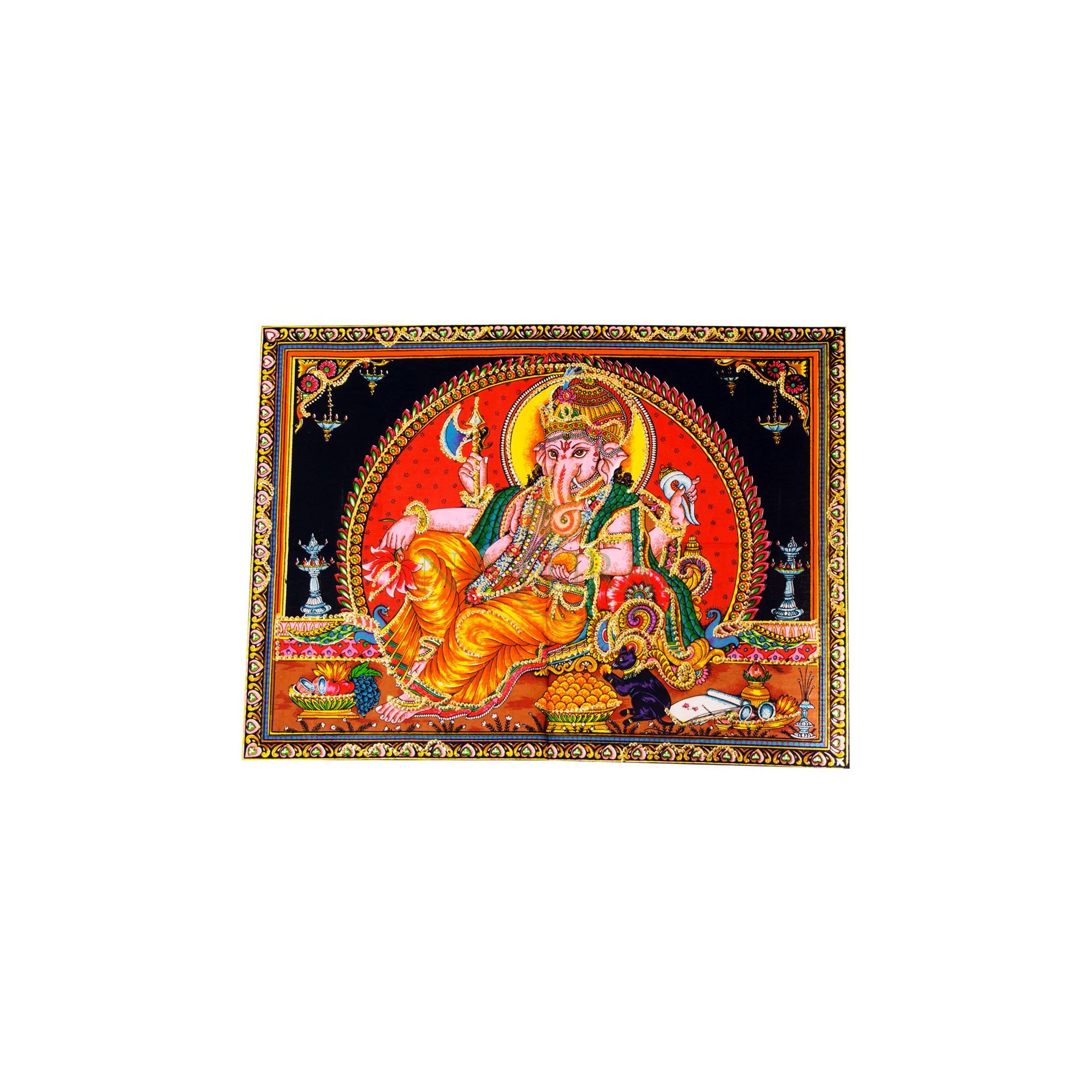 Tapestry Small Ganesh Item #99050-01