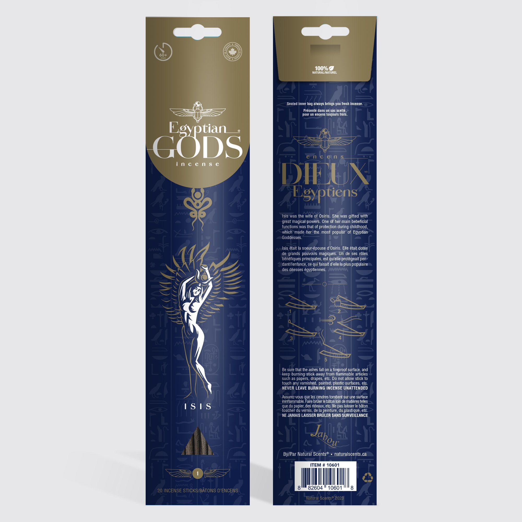 Jabou™ Egyptian Gods #01 Isis Incense