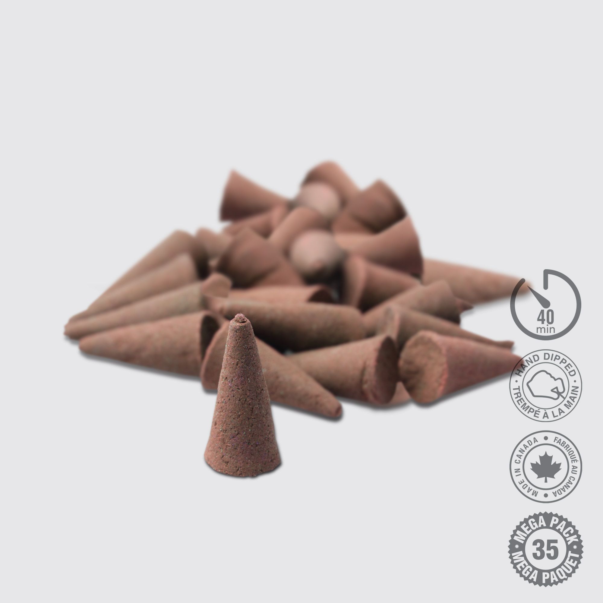 Peach Jumbo Cones