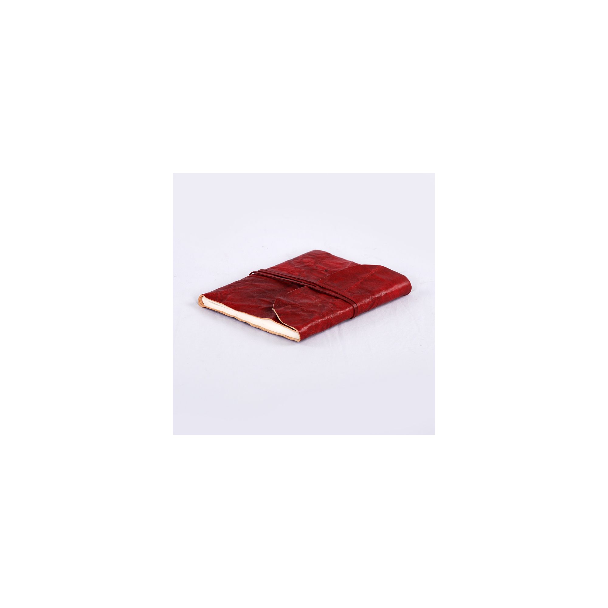 Handmade Leather Flap Journal Curshed Leather