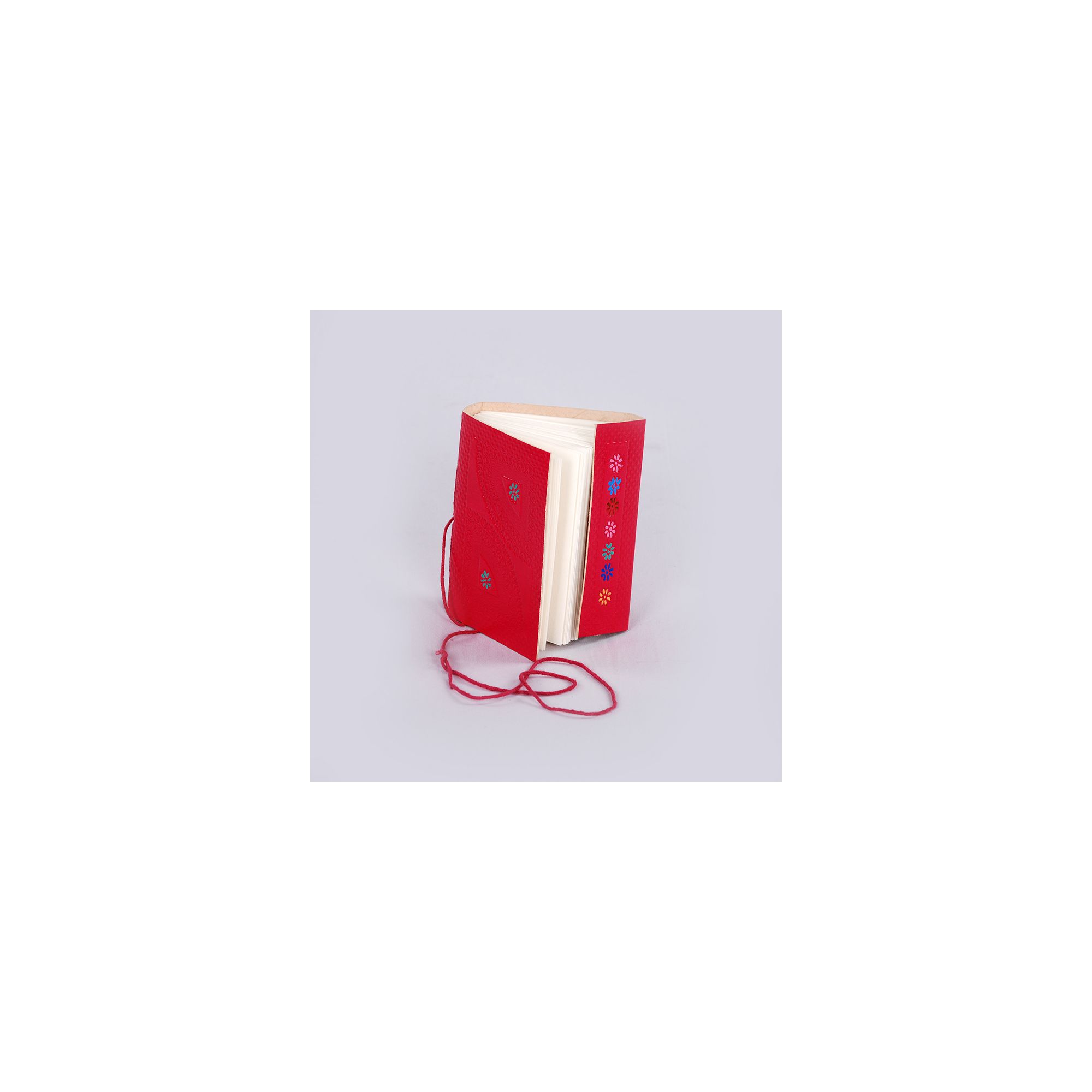Handmade Red Leather Journal