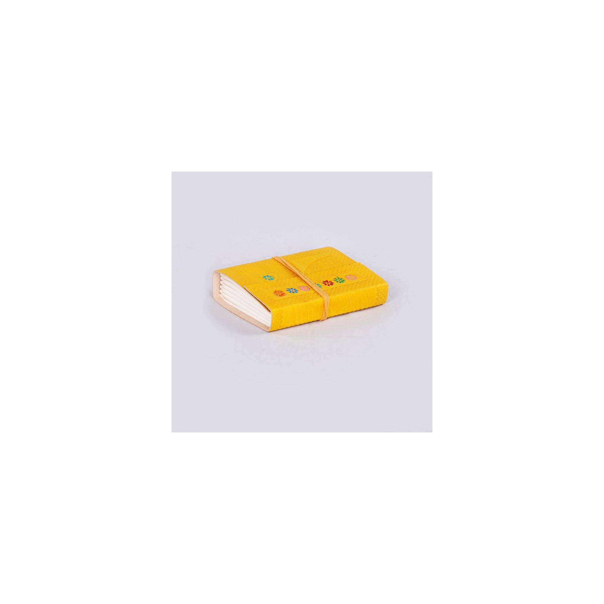 Handmade Yellow Leather Journal