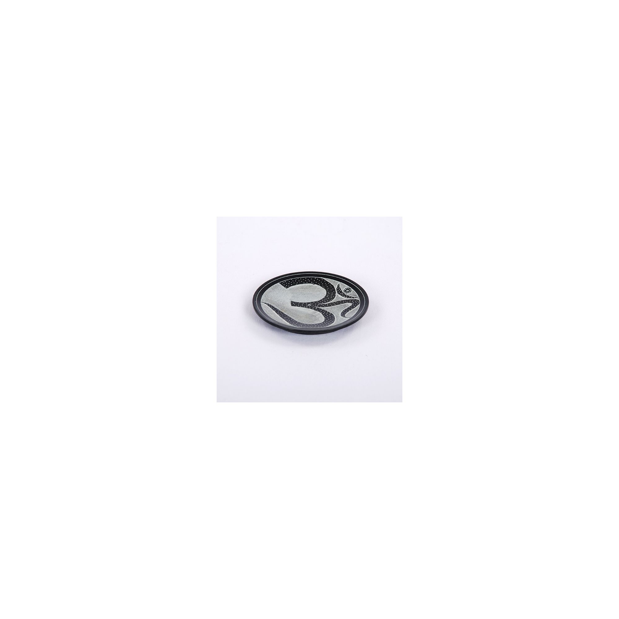 Soapstone Om Incense Plate #65137