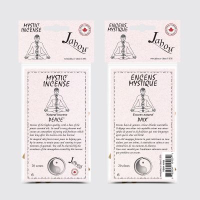 Jabou™ Mystic Incense Cones #06 Peace