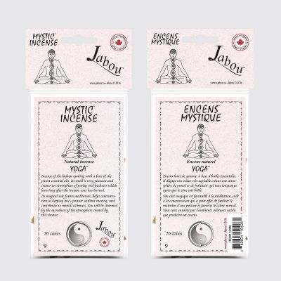 Jabou™ Mystic Incense Cones #09 Yoga