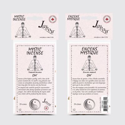Jabou™ Mystic Incense Cones #12 OM
