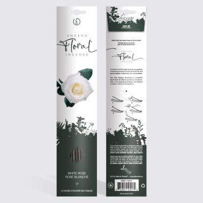 Jabou™ Floral 17 White Rose Incense #10517