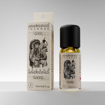 Jabou™ Amerindian Incense™ #03 Sage Oil