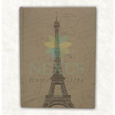 Handmade Paper Notebook Eiffel Tower Collection