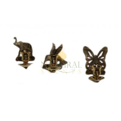 Golden Wall Candle Stand 3" (S/3) #21132