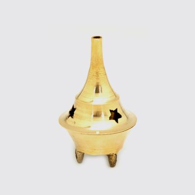 Assorted Designs (S/12) Brass Cone Burner 2.5" #21300