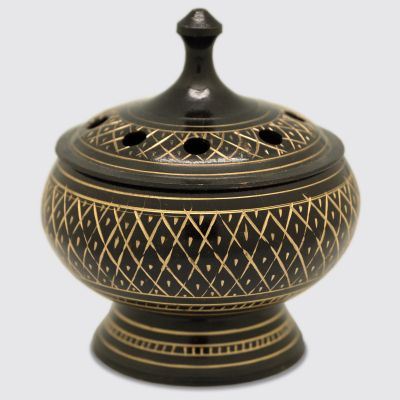 Black Brass Resin Burner