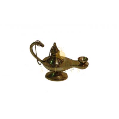 Small Golden Oil Lamp #21386