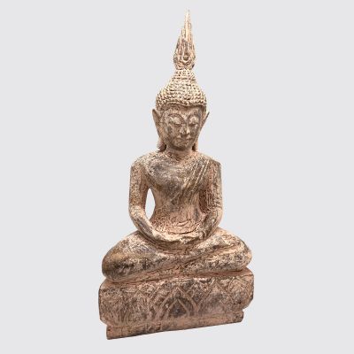 Buddha head on seat 15"