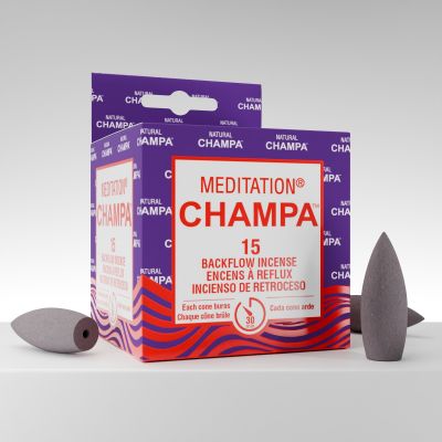 Meditation Champa Backflow Incense