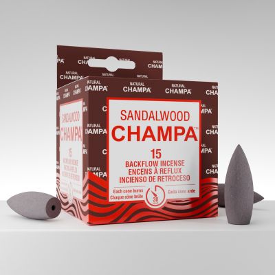 Sandalwood Champa™ Backflow Cones