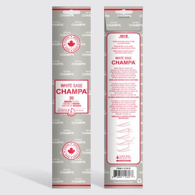 White Sage Champa™ Incense Sticks Item #51818