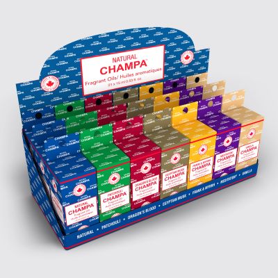 Natural Champa Oils Display (21x15ml) #51847