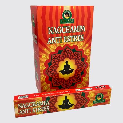 Ppure Nag Champa "Anti Stress" 15g Incense Sticks (Per Piece) Item #53037