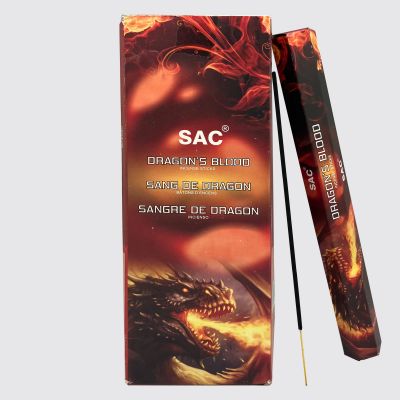 Sac Hexa Dragon’s Blood 20  Sticks (Per Piece) Item #53404