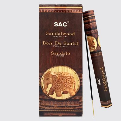 Sac Hexa Sandalwood (20 Sticks Per Pack) Item #53417