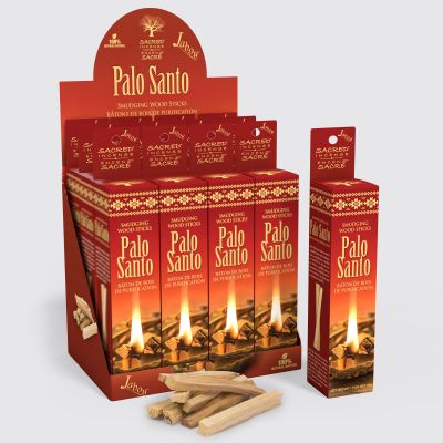 Palo Santo Wood Sticks (12 boxes) Item #53717-8