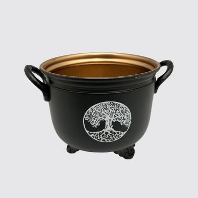 Smudge Cauldron Burner - Tree of Life #53741