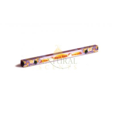 Tulasi™ White Rose Incense (8 Sticks Pack)